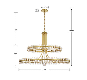 CR - CLOVER CHANDELIER