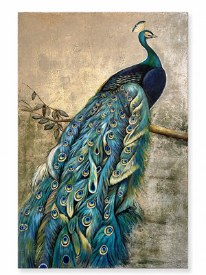 CR - PEACOCK PAINTING