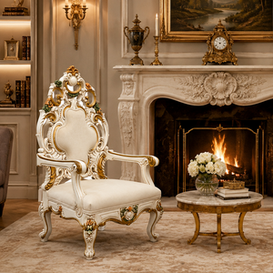 CR - THRONE ACCENT CHAIR