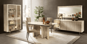 EF- Luce 4 Door Buffet w/ Mirror