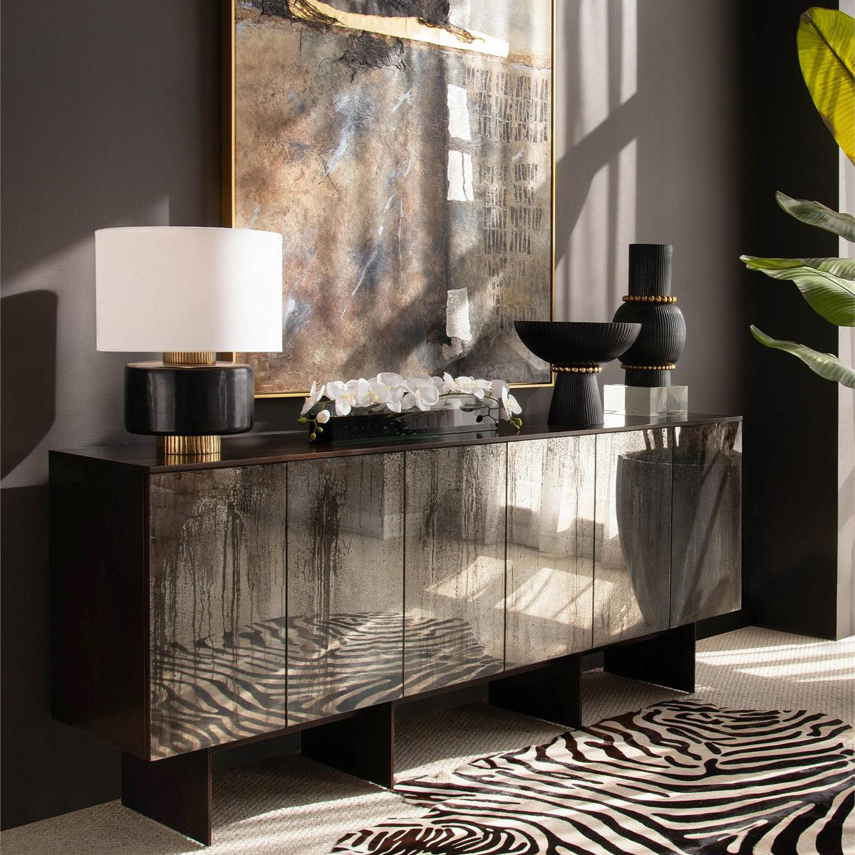 JR-RAINFALL SIX-DOOR SIDEBOARD