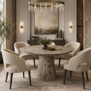 DB - ECLIPSE ROUND DINING TABLE