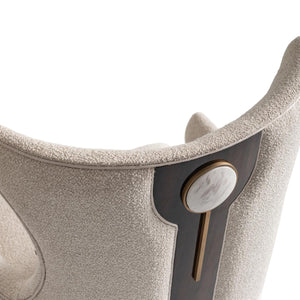 GB - ECRUE ARMCHAIR