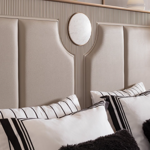 GB - ECRUE KING BED