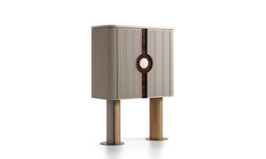 GB - ECRUE BAR CABINET