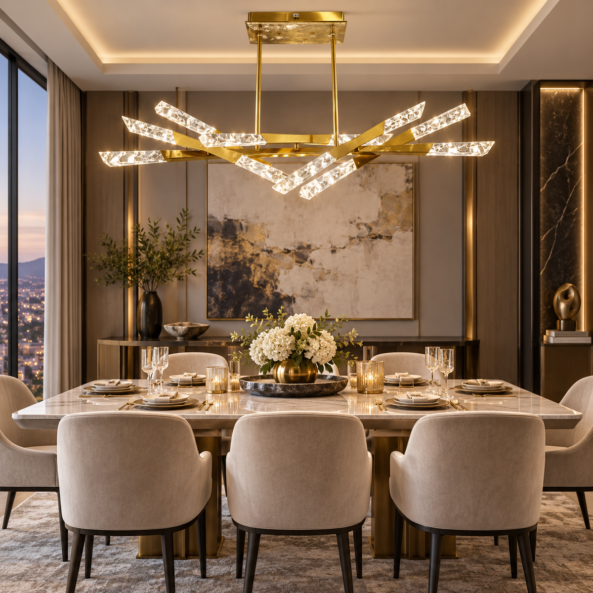 BT - FER01C60BR CHANDELIER