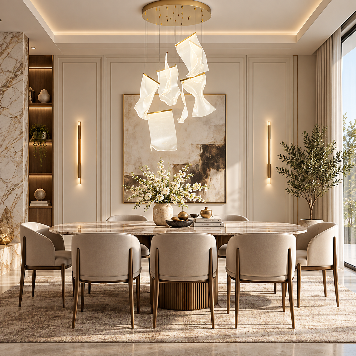 BT - GL423C36G CHANDELIER