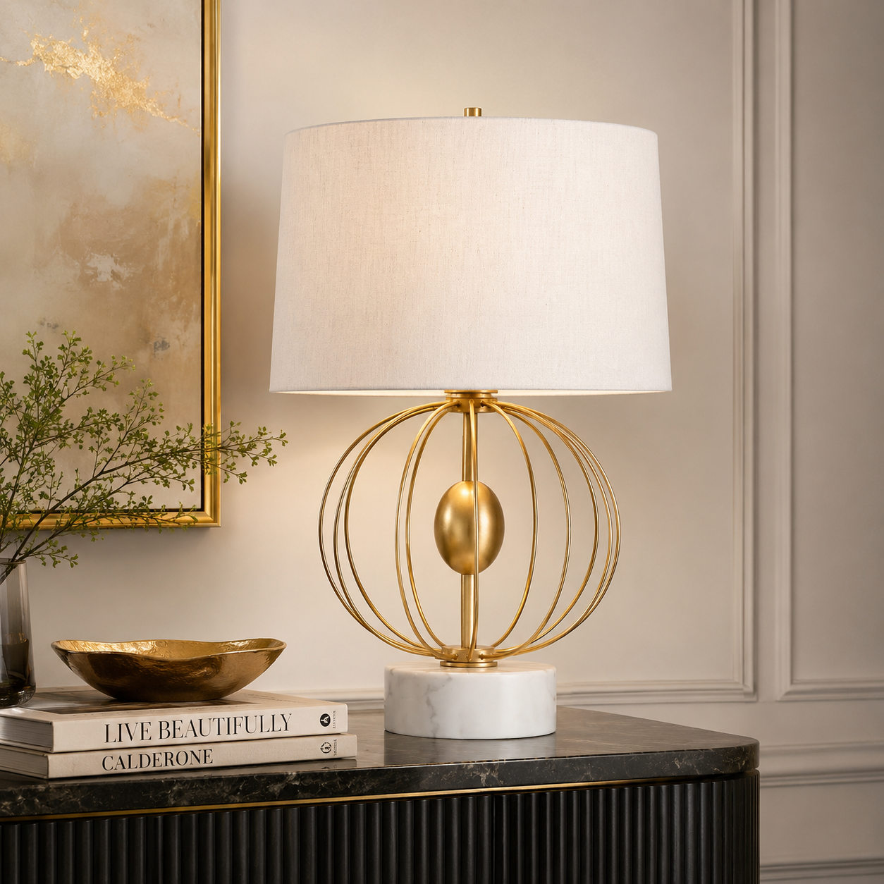 BT -  JTL43RC-GL TABLE LAMP
