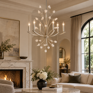UT- JULIETTE 6 LT CHANDELIER