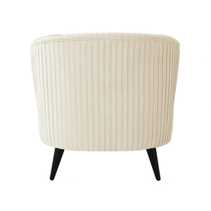 TV - MALIAH PLEATED VELVET CHAISE