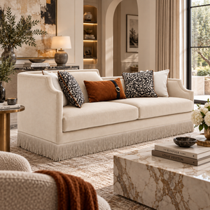 GB - MONACO 4-SEATER FABRIC SOFA