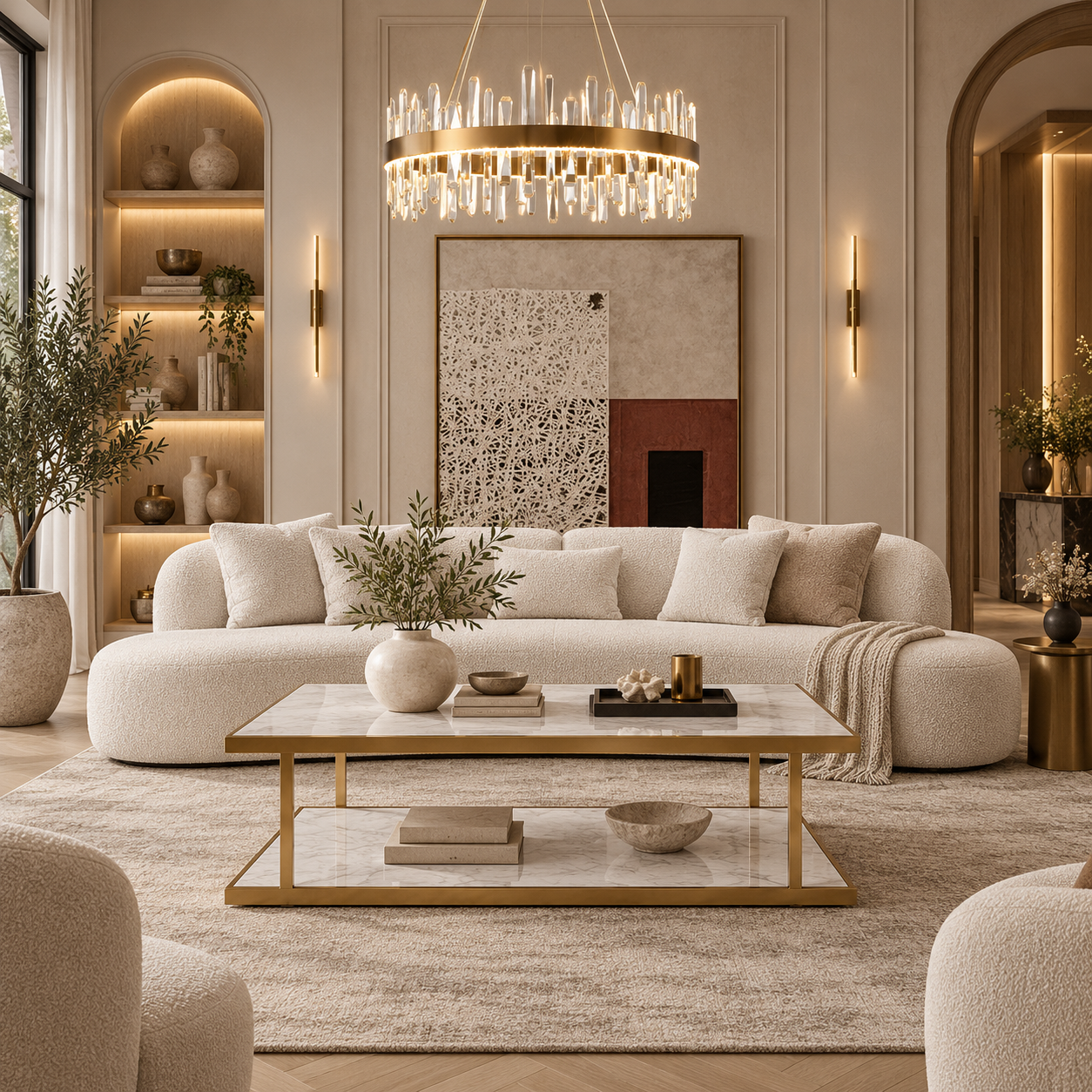 AJ - OVAL SOFA