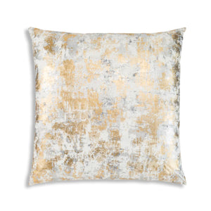 C9 - SONA GOLD SILVER SQUARE PILLOW