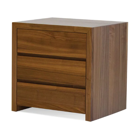 MB- BLANCHE 3 DRAWER WOODEN NIGHT STAND