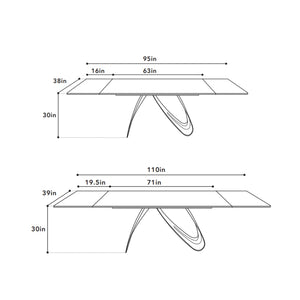 MB - SIGNATURE EXTENSION DINING TABLE