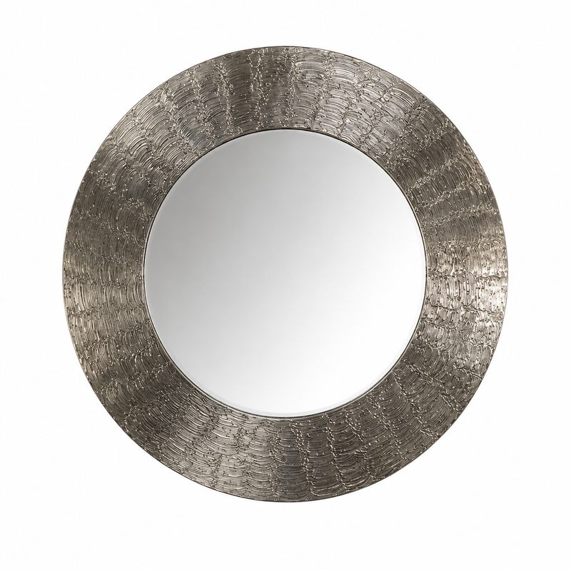 CR-SILVER RIPPLE MIRROR
