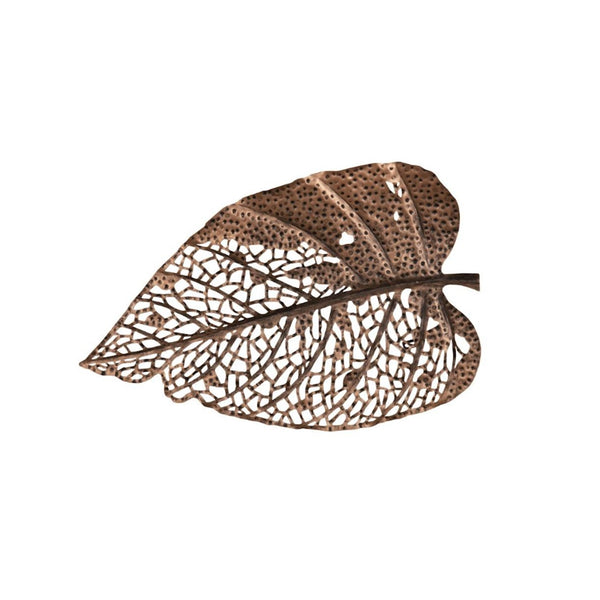 PC- BIRCH LEAF WALL ART, COPPER, SM