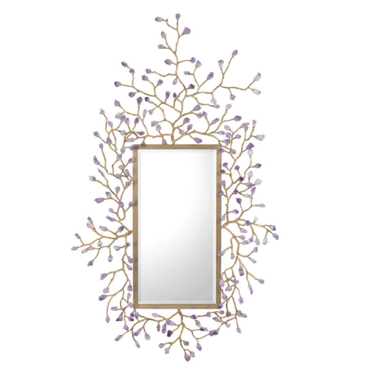 JR - BUDDING AMETHYST MIRROR
