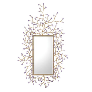 JR - BUDDING AMETHYST MIRROR
