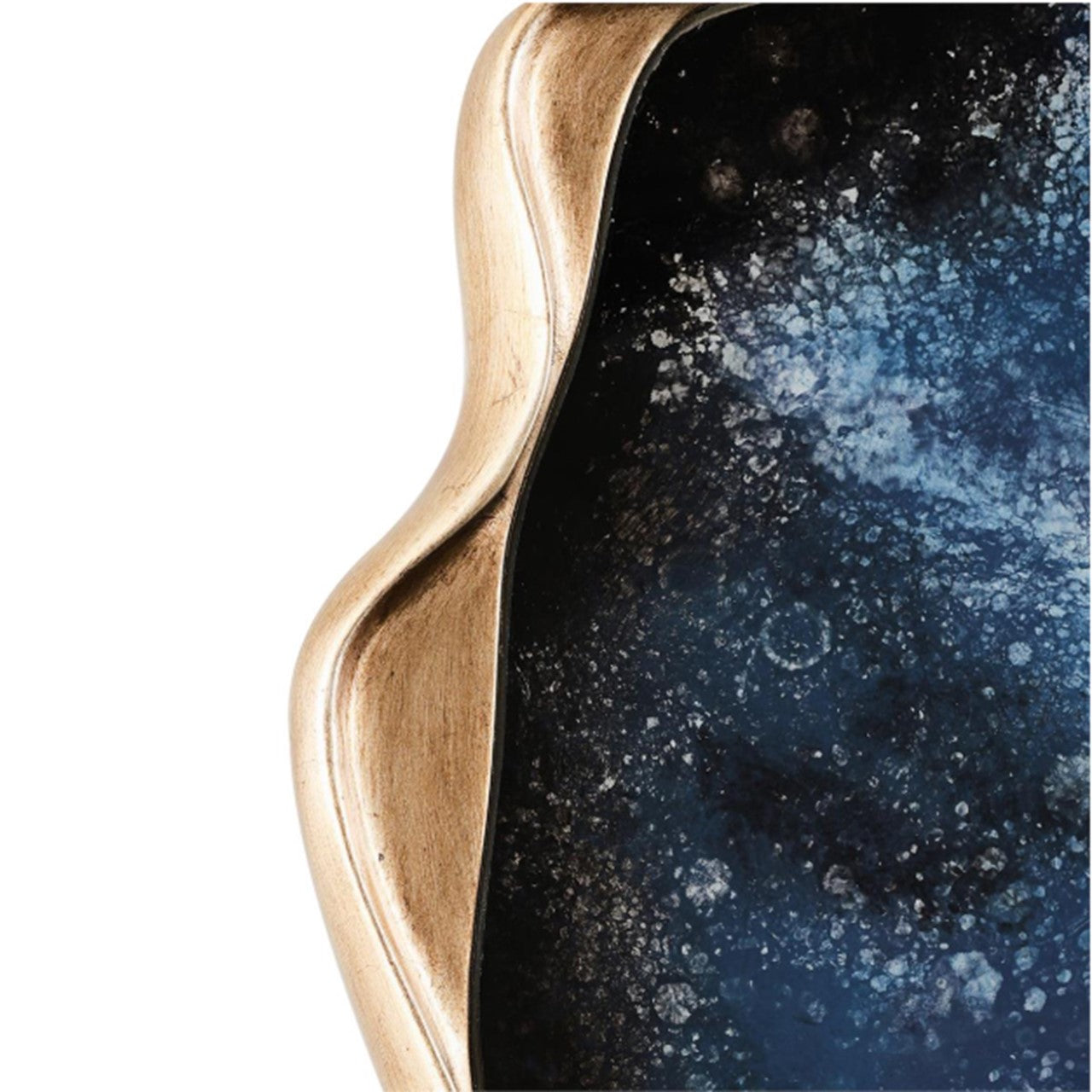 JR - DIRILLO MIRROR, TALL BLUE AGATE