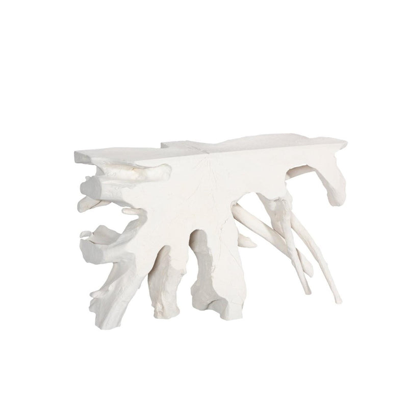 PC - CONTOUR CAST ROOT CONSOLE, WHITE STONE