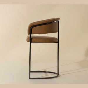 SP - MARRIS COUNTER STOOL - GUNMETAL