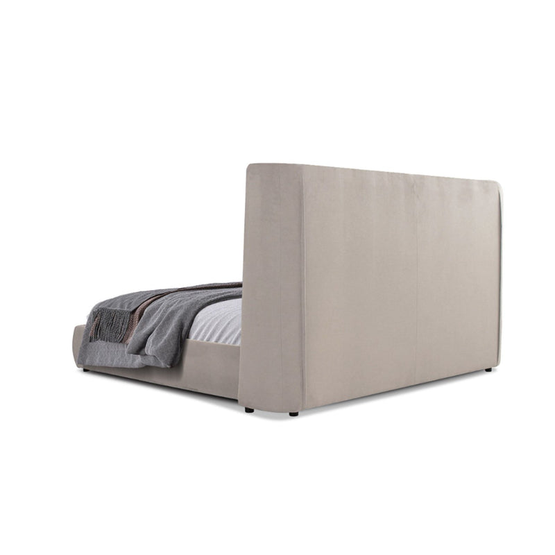 VG - MODREST EMILIA - MODERN BEIGE VELVET BED