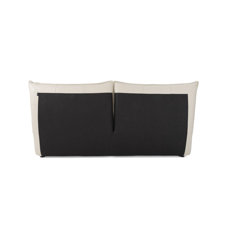 VG -MODREST PATRICK - MODERN LIGHT GREY LEATHER BED