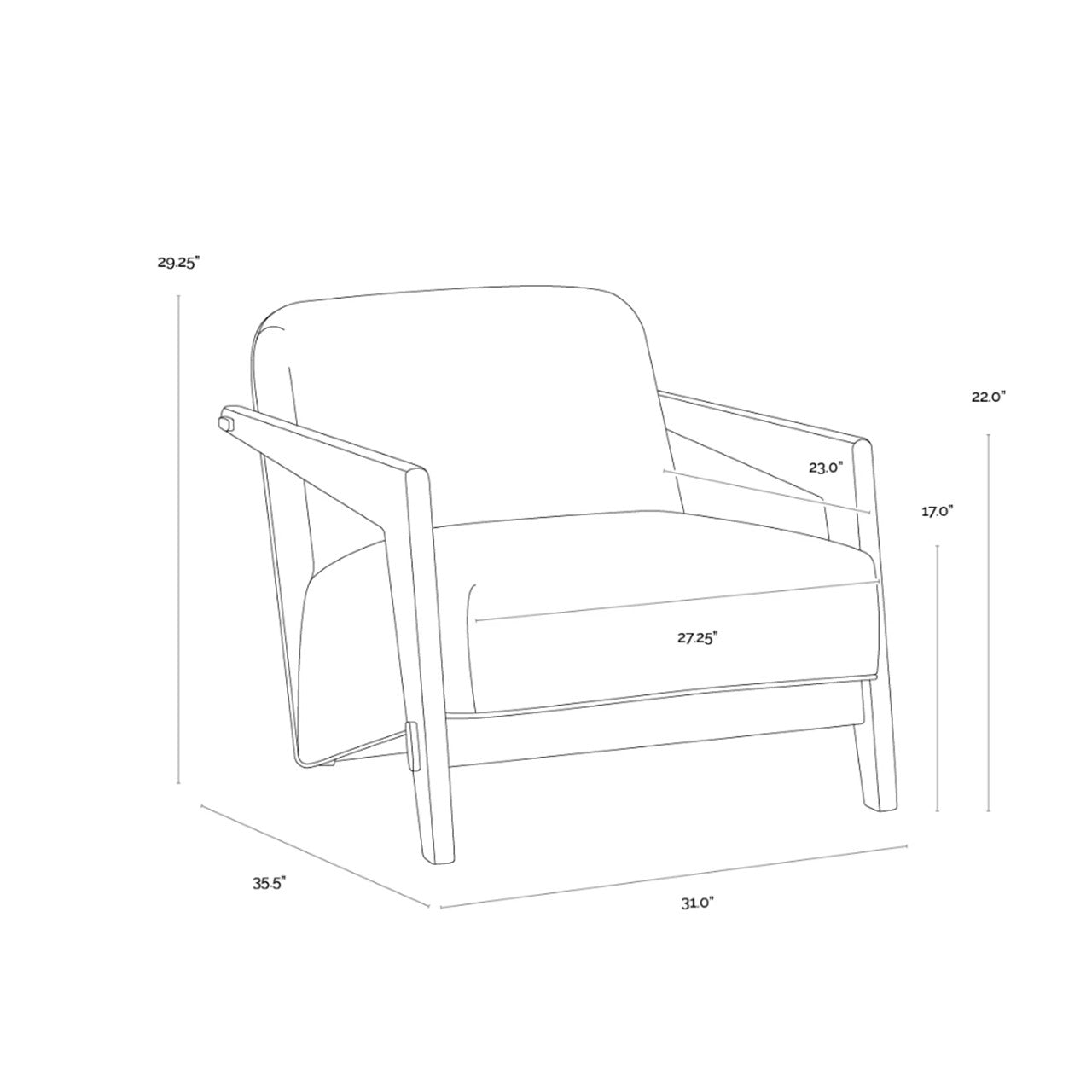 SP - BOSCO LOUNGE CHAIR