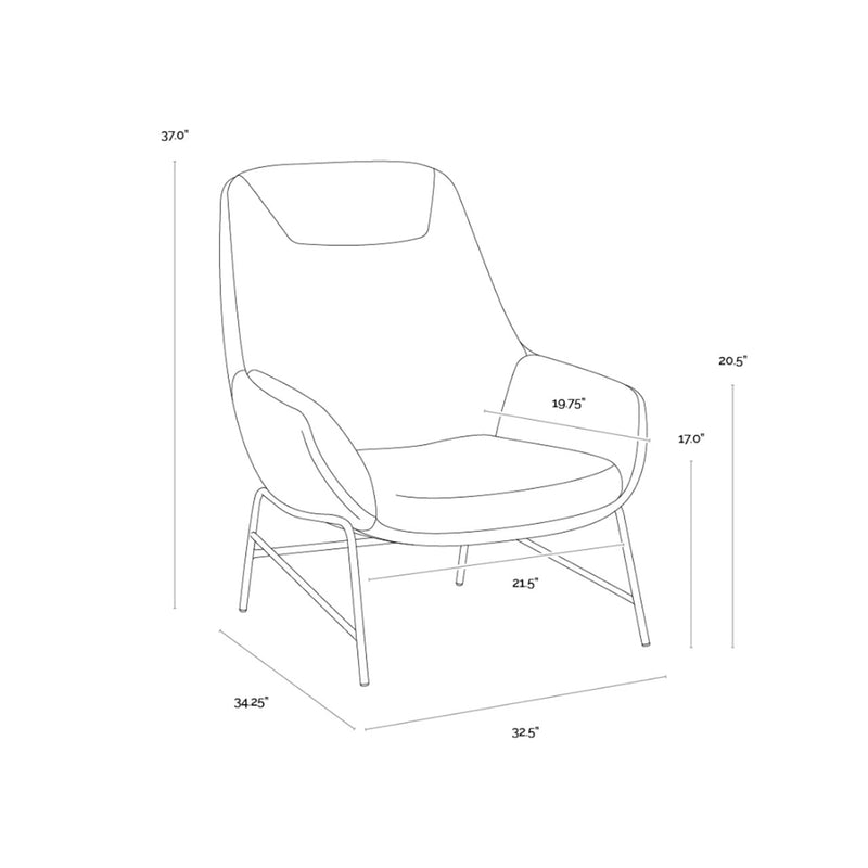 SP - LUCIER LOUNGE CHAIR