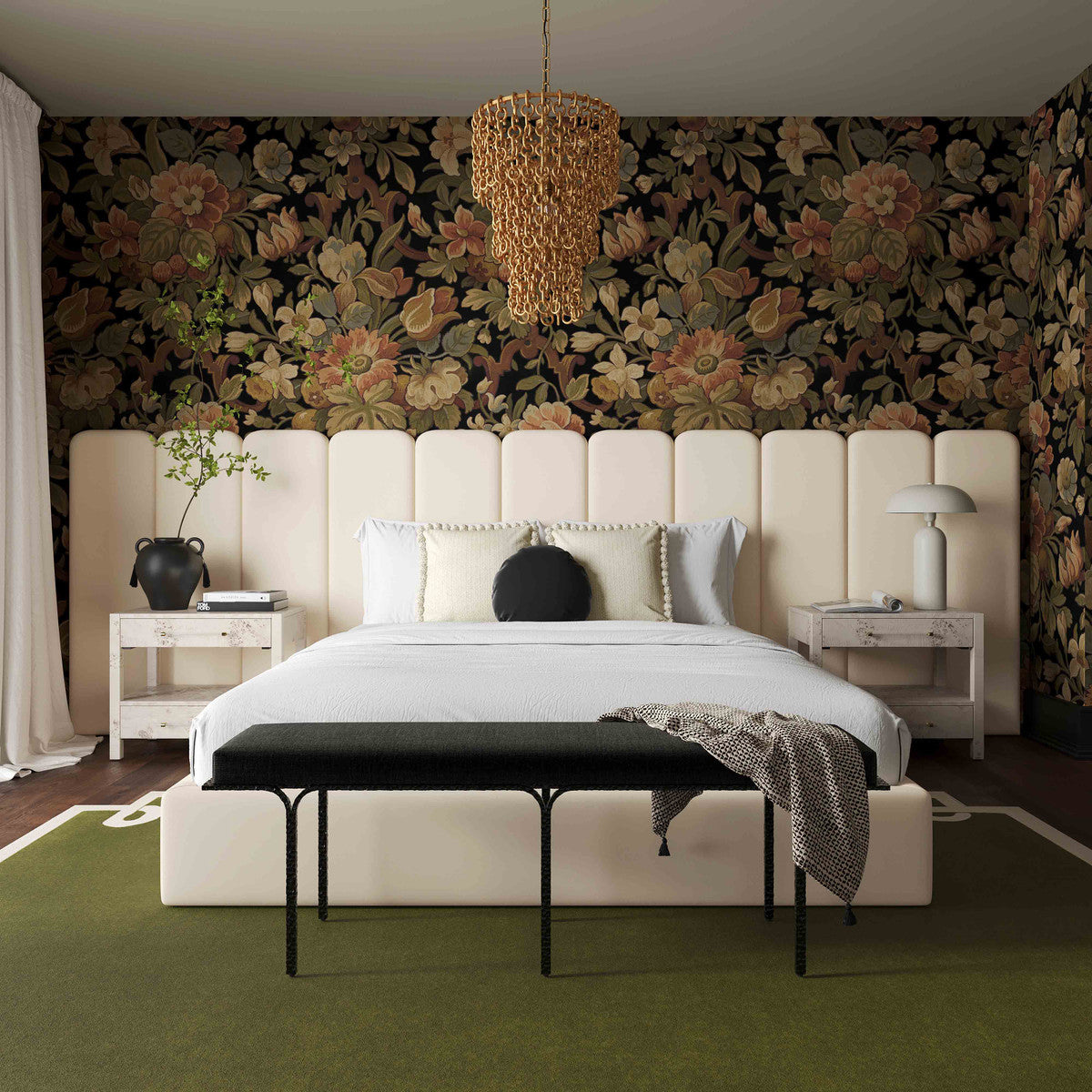 TV - PALANI BED w/ WINGS