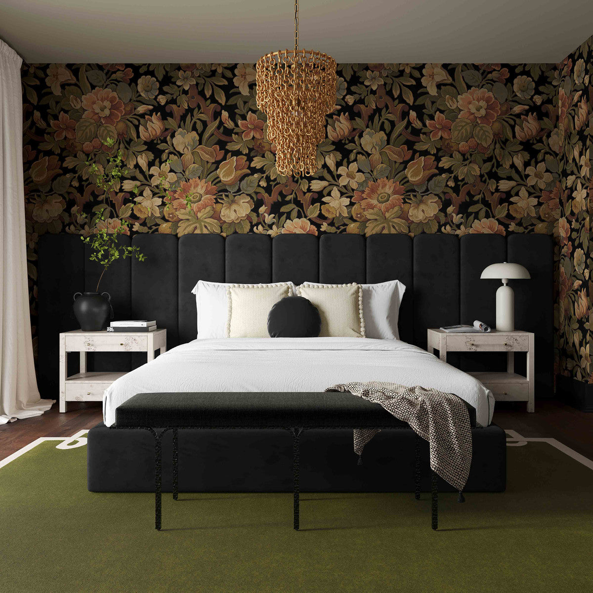 TV - PALANI BED w/ WINGS