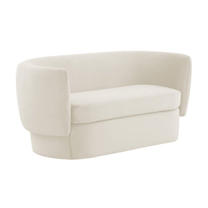 TV-Isabella Velvet Loveseat