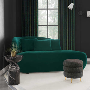 TV-Galet Cream Velvet Chaise