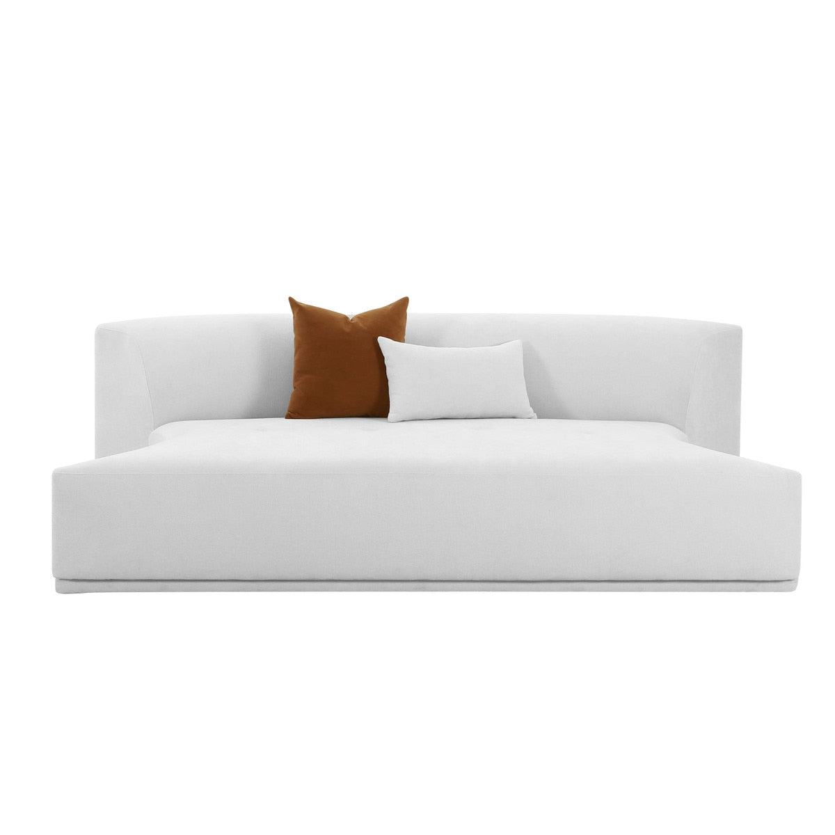 TV-Fickle Modular Armless Loveseat