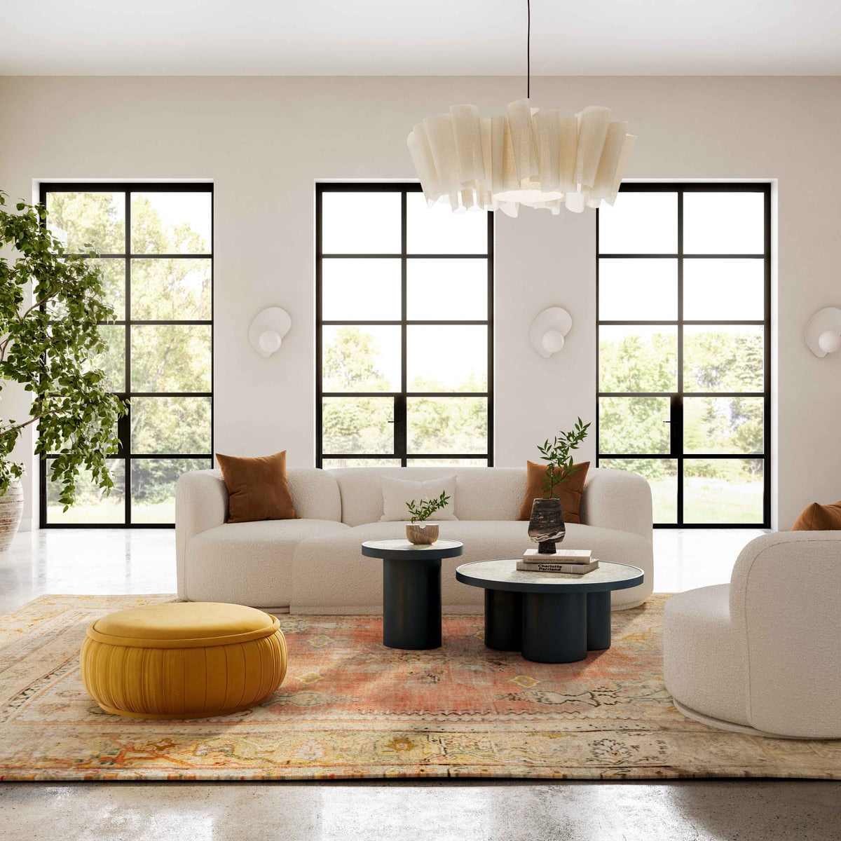 TV-Fickle Modular RAF Loveseat