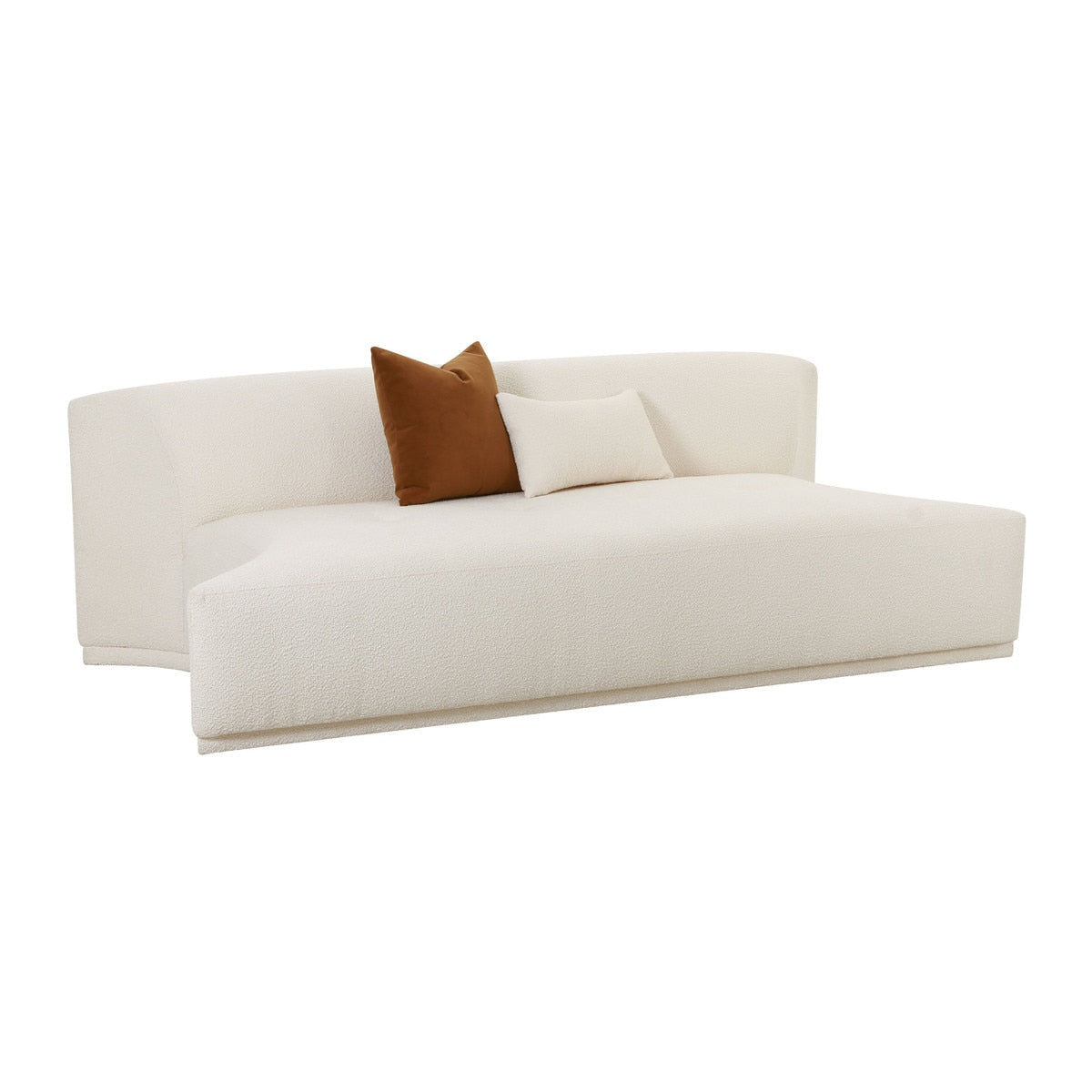 TV-Fickle Modular Armless Loveseat