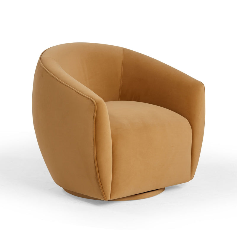 TV- Jordan Velvet Swivel Chair