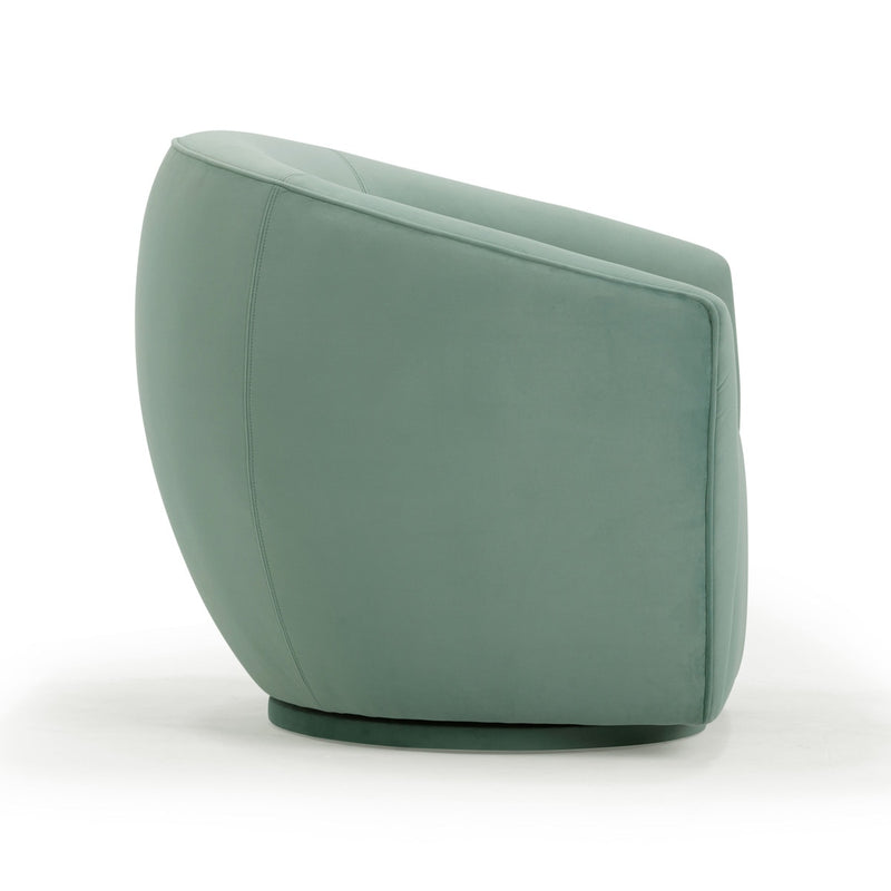 TV- Jordan Velvet Swivel Chair