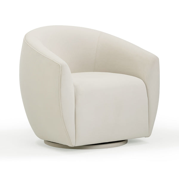 TV- Jordan Velvet Swivel Chair