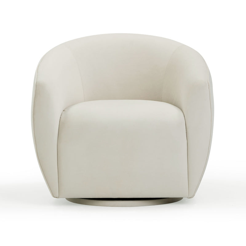 TV- Jordan Velvet Swivel Chair