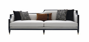 GB - MONACO 4 SEATER WOODEN SOFA