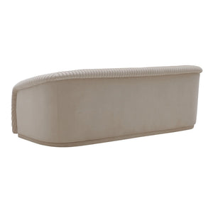 TV - YARA PLEATED VELVET SOFA