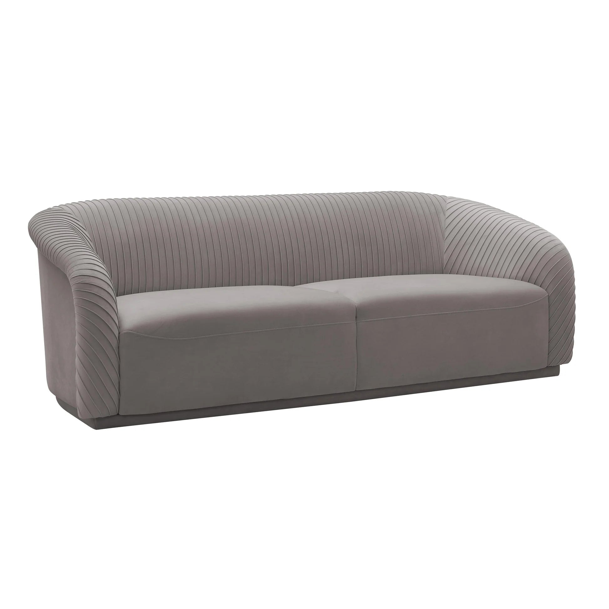TV - YARA PLEATED VELVET SOFA