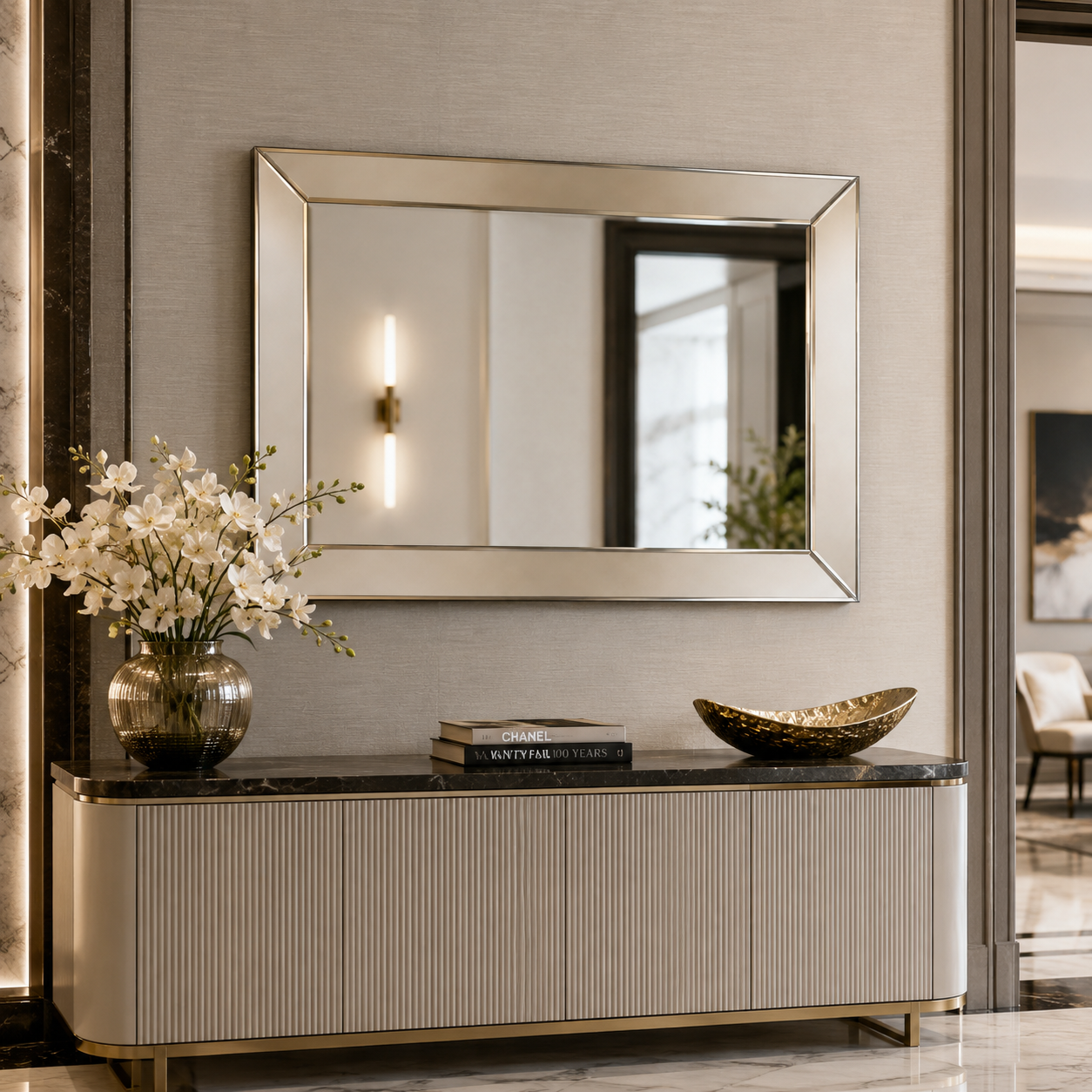 CR - BEVELED MIRROR