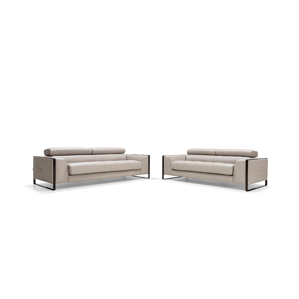 BL - DANIELA LEATHER LOVESEAT