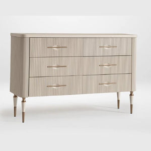 GB - ECRUE DRESSER & MIRROR