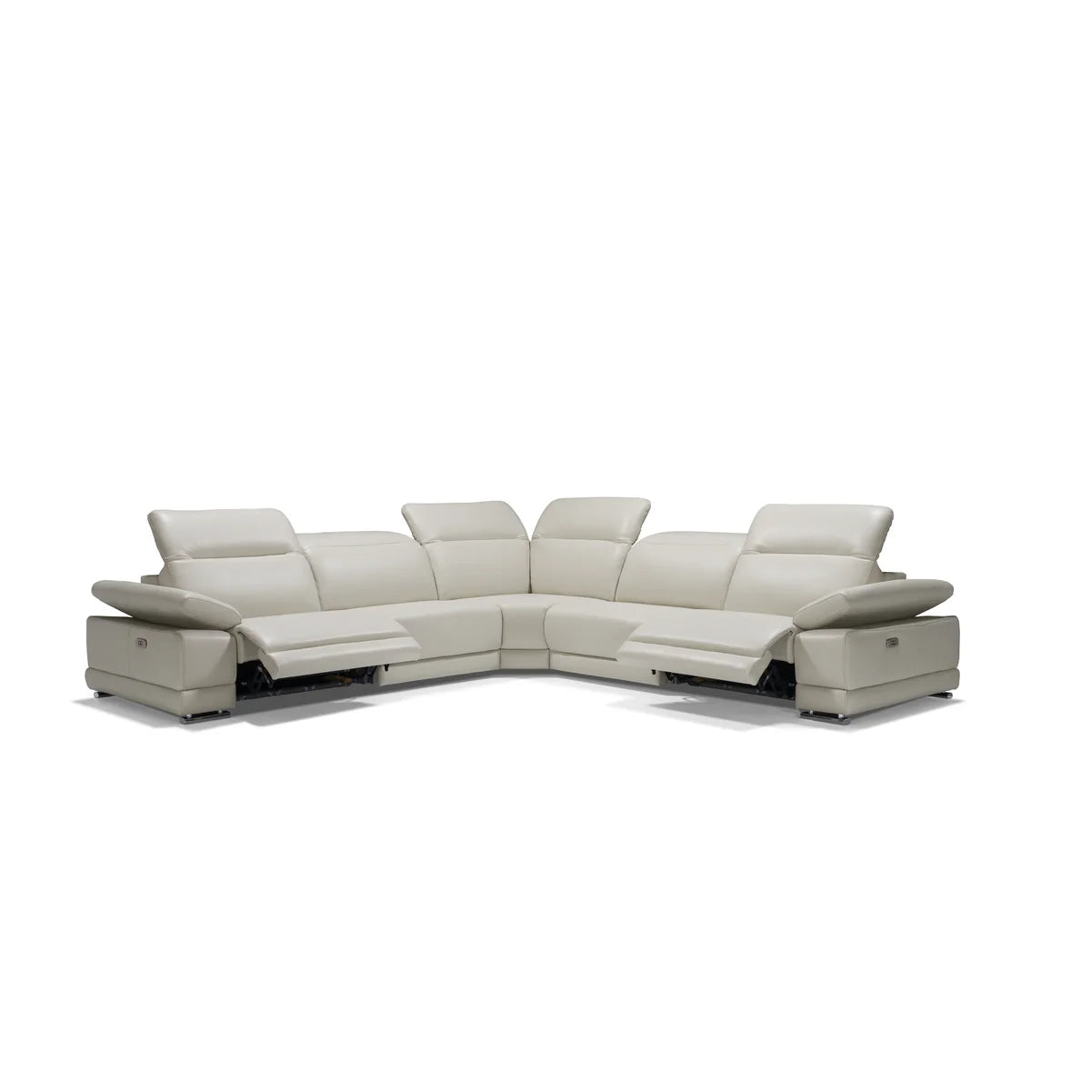 BL - ESCAPE LEATHER RECLINER SECTIONAL