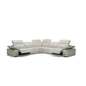 BL - ESCAPE LEATHER RECLINER SECTIONAL