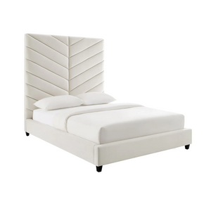 TV - JAVAN CREAM VELVET KING BED